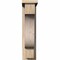 Ekena Millwork Newport Smooth Corbel w/Backplate, Douglas Fir, 5 1/2"W x 14"D x 22"H COR06X14X22NEW01SDF - alternate 3